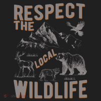 Respect The Local Wildlife Women's Sweatshirt thumb 2