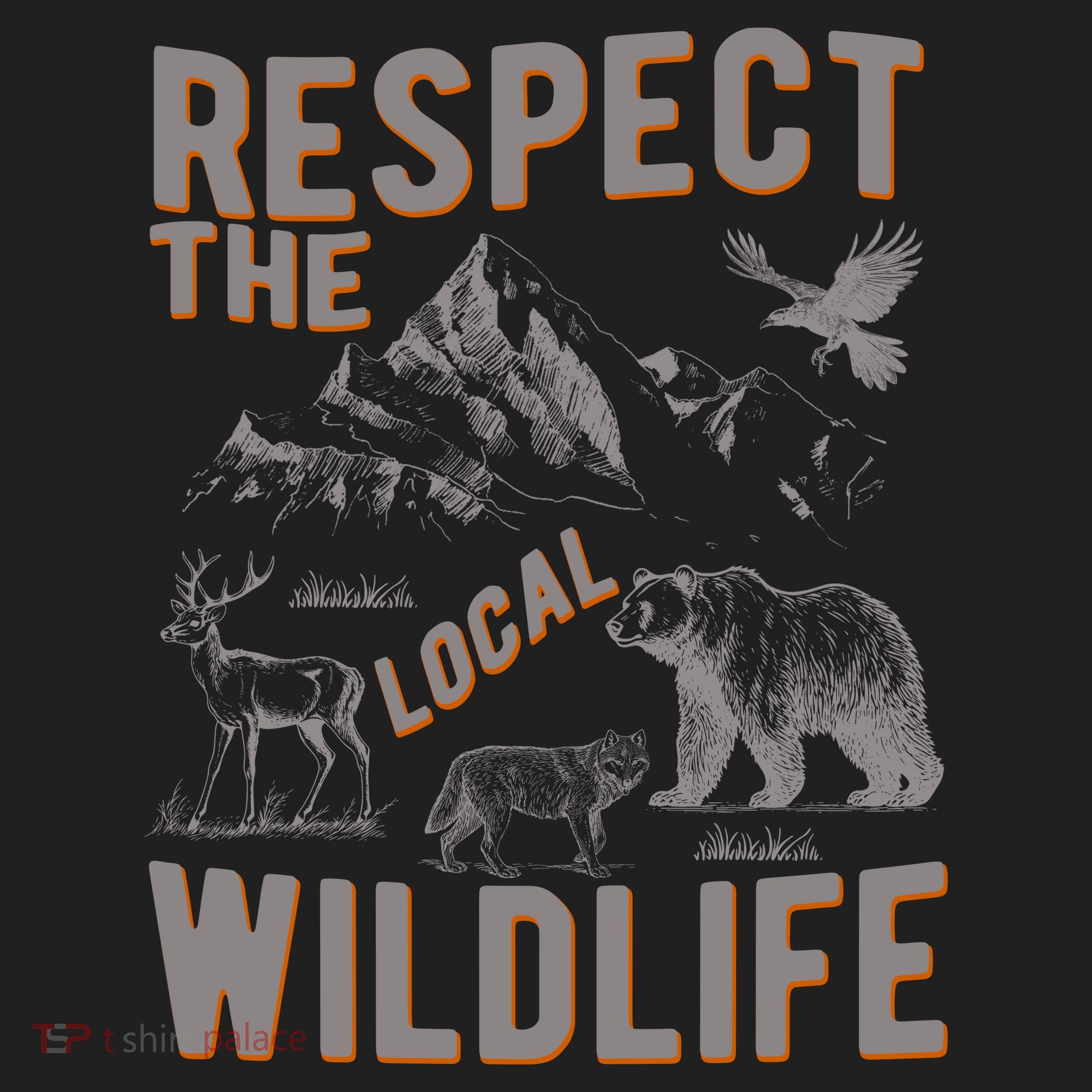 Respect The Local Wildlife Women's Sweatshirt