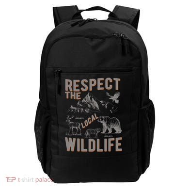 Respect The Local Wildlife Backpack