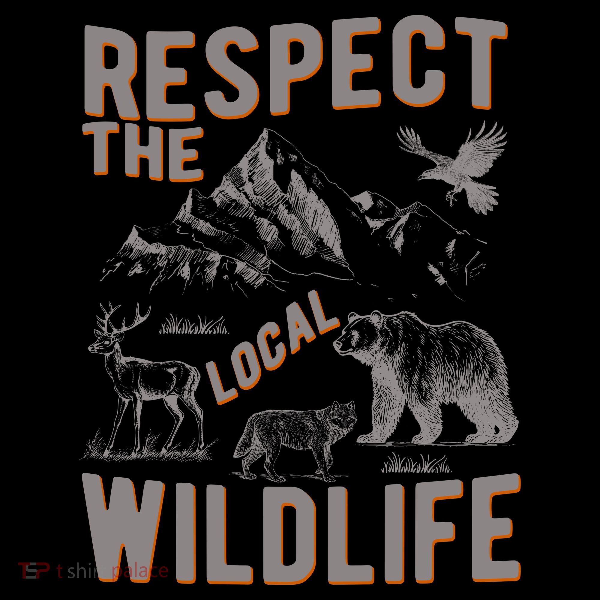 Respect The Local Wildlife Coaster