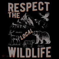 Respect The Local Wildlife Toddler Hoodie thumb 2