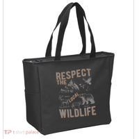 Respect The Local Wildlife Tote Bag thumb 2