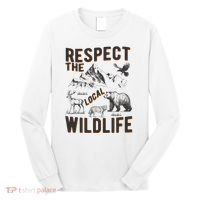Respect The Local Wildlife Long Sleeve Shirt thumb 0