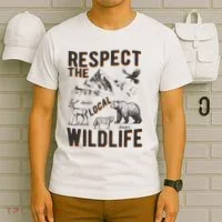 Respect The Local Wildlife T-Shirt thumb 6