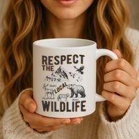 Respect The Local Wildlife Coffee Mug thumb 3