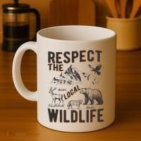 Respect The Local Wildlife Coffee Mug thumb 4
