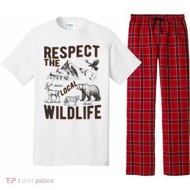 Respect The Local Wildlife Pajama Set