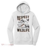 Respect The Local Wildlife Women's Hoodie thumb 0
