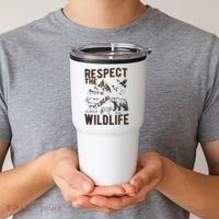 Respect The Local Wildlife Tumbler thumb 2