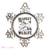 Respect The Local Wildlife Ornament thumb 0