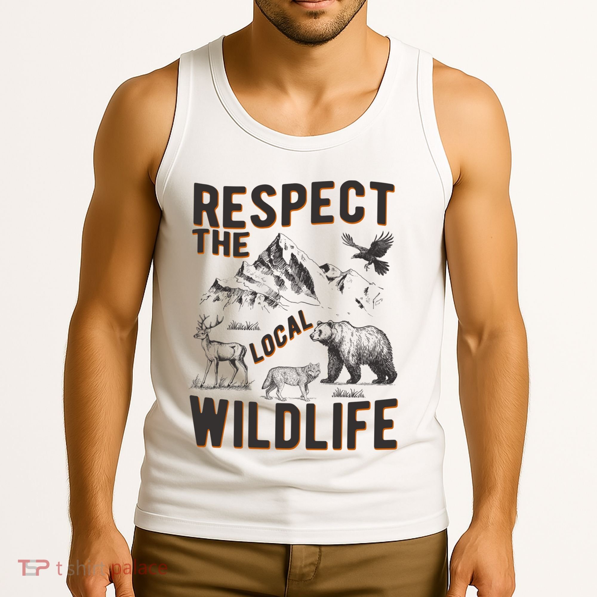 Respect The Local Wildlife Tank Top