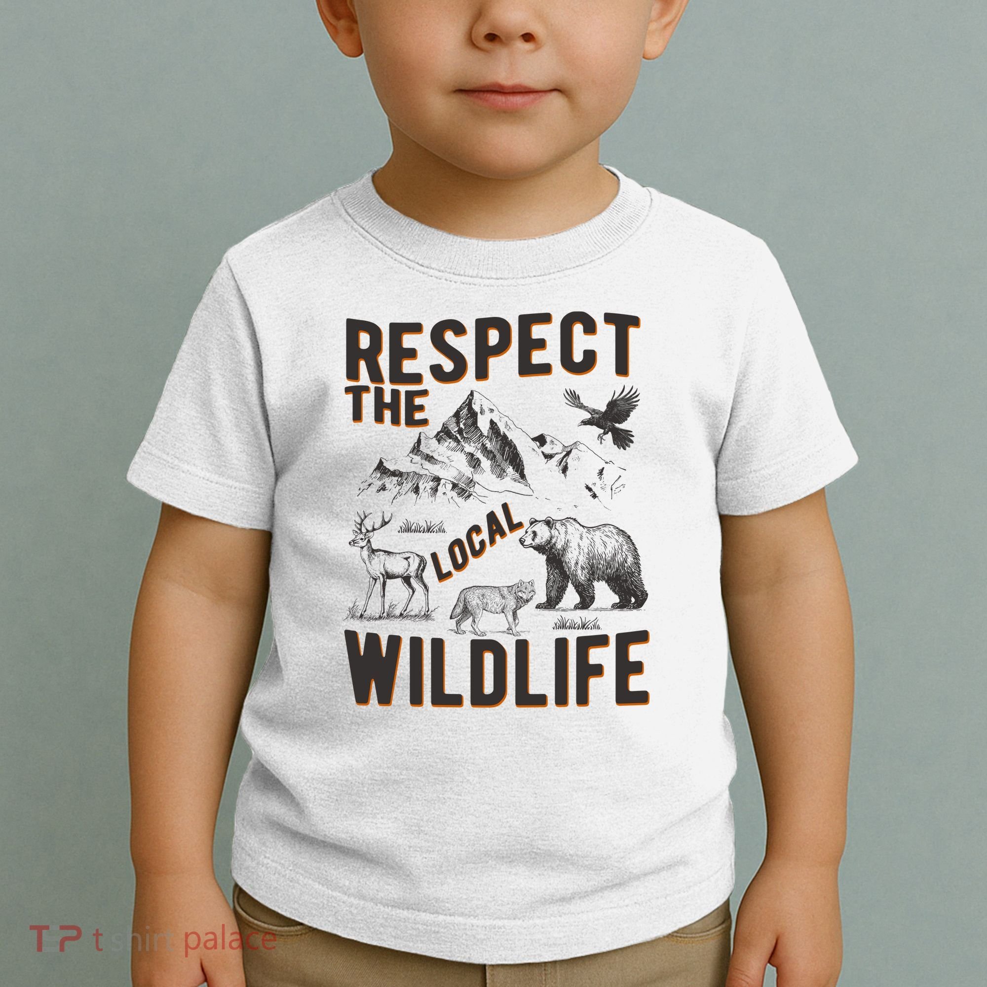Respect The Local Wildlife Toddler T-Shirt