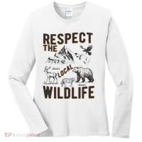 Respect The Local Wildlife Women's Long Sleeve Shirt thumb 0