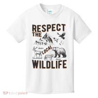 Respect The Local Wildlife Kids T-Shirt thumb 0