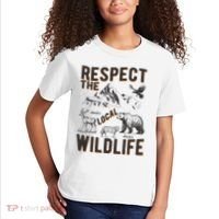 Respect The Local Wildlife Kids T-Shirt thumb 2
