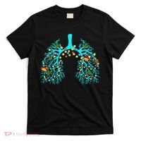 Respiratory Therapy Lung Christmas Xmas Light Ornament T-Shirt thumb 0
