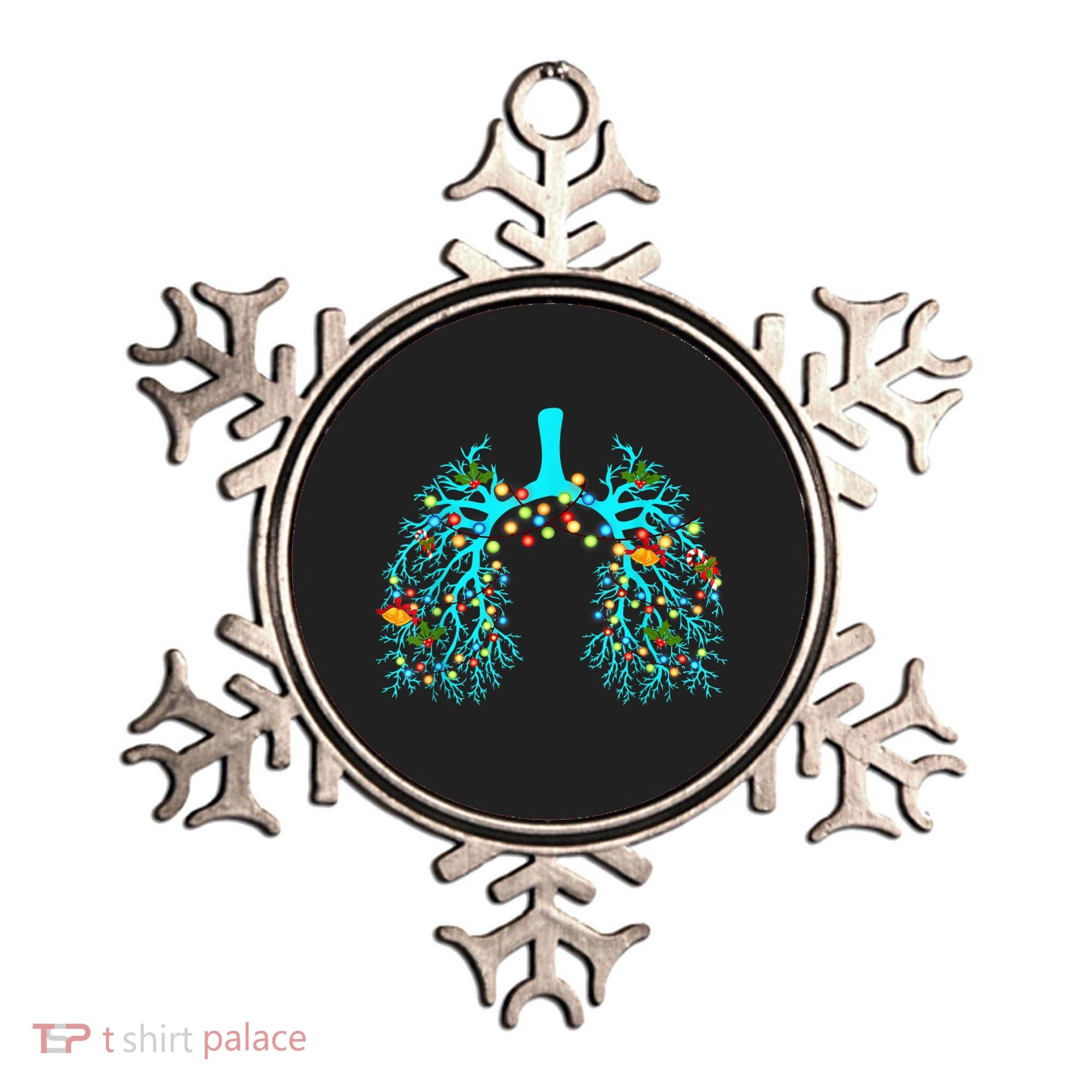 Respiratory Therapy Lung Christmas Xmas Light Ornament Ornament