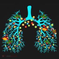 Respiratory Therapy Lung Christmas Xmas Light Ornament Toddler Hoodie thumb 2