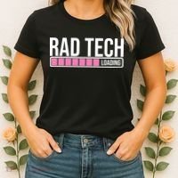 Rad Tech Loading Radiology Student Future Radiologist Women's T-Shirt thumb 2