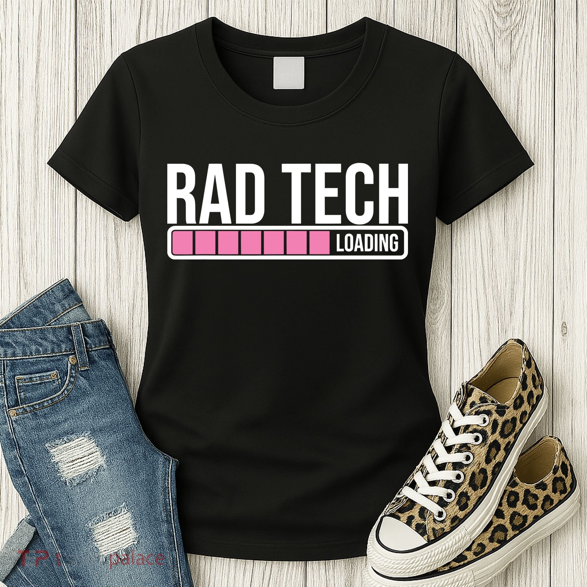 Rad Tech Loading Radiology Student Future Radiologist Women's T-Shirt