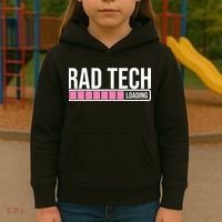 Rad Tech Loading Radiology Student Future Radiologist Kids Hoodie thumb 3