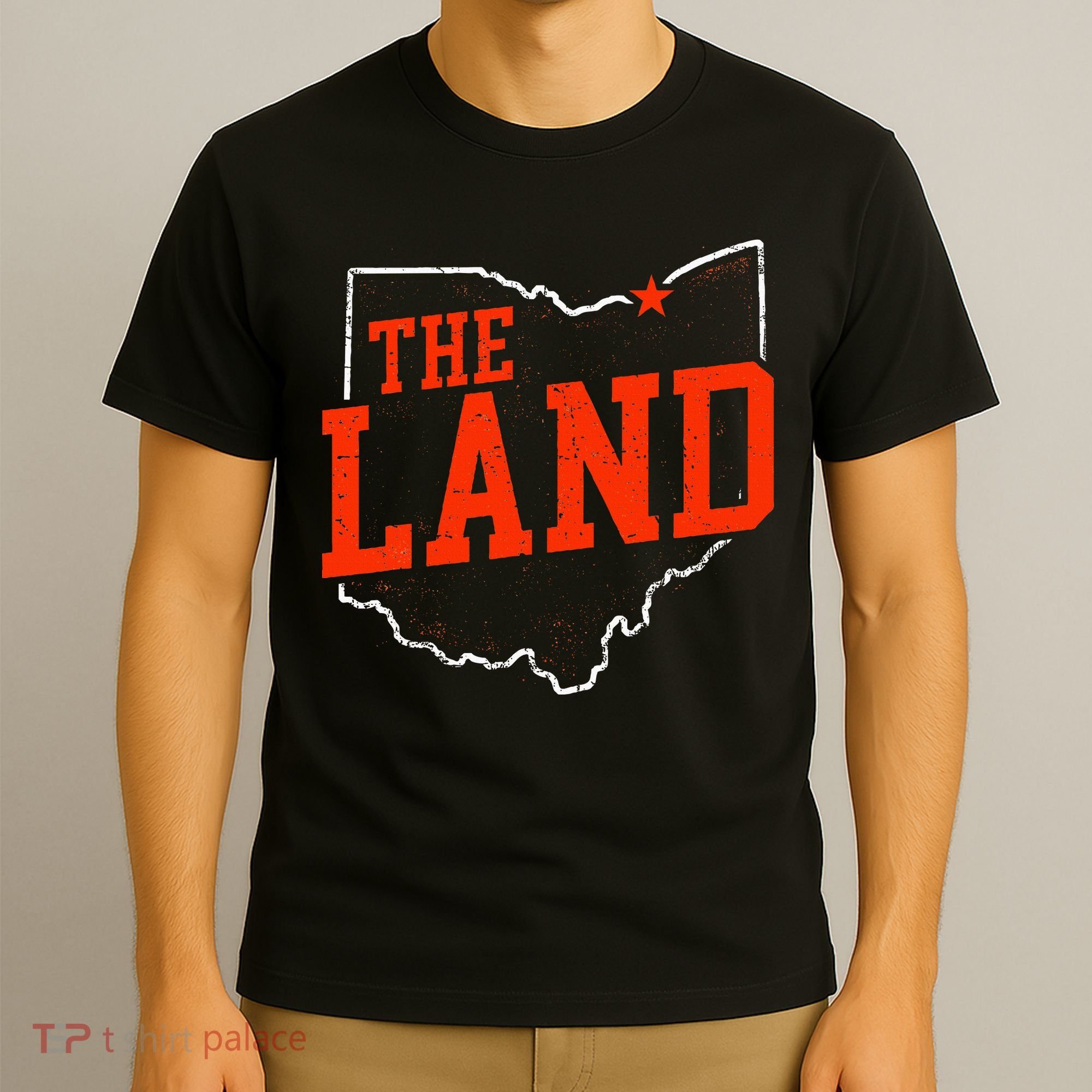 Retro The Land Cleveland Ohio Travel Souvenir T-Shirt