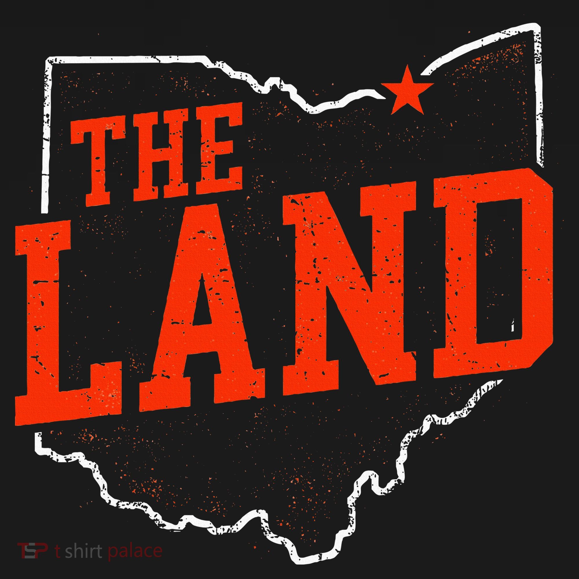 Retro The Land Cleveland Ohio Travel Souvenir Mousepad
