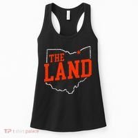 Retro The Land Cleveland Ohio Travel Souvenir Women's Tank Top thumb 0