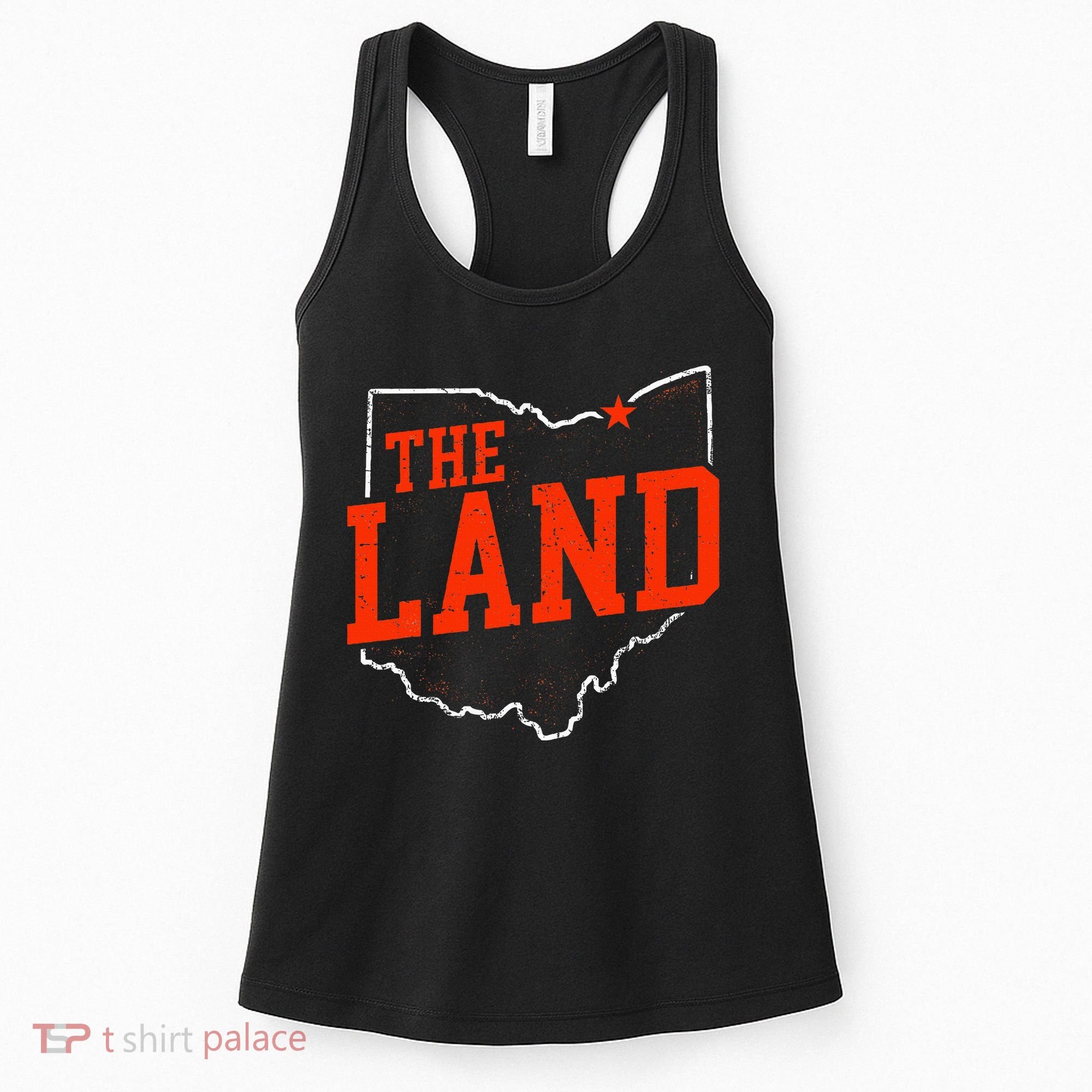 Retro The Land Cleveland Ohio Travel Souvenir Women's Tank Top