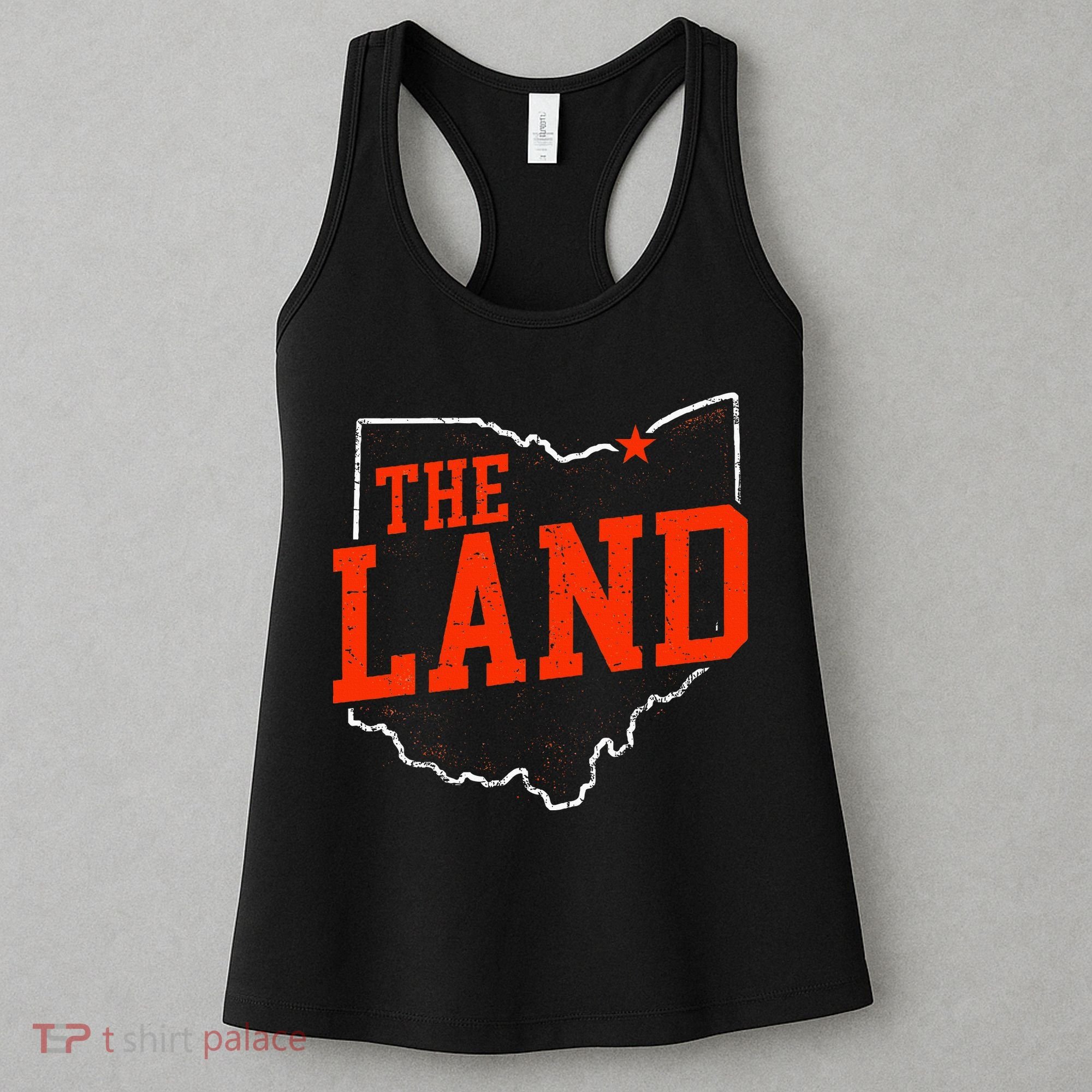 Retro The Land Cleveland Ohio Travel Souvenir Women's Tank Top