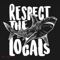 Respect The Locals Shark Week Lover Hoodie thumb 7