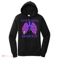 Respiratory Therapist Leopard Lung Whisperer Doctor Gift Women's Hoodie thumb 0