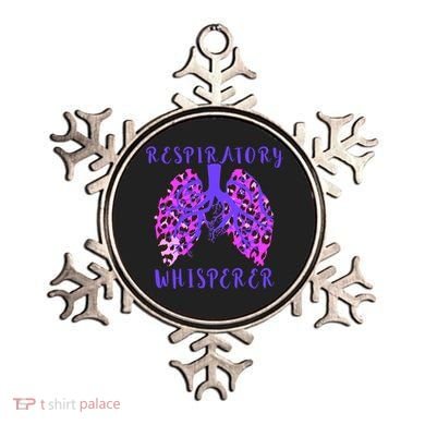 Respiratory Therapist Leopard Lung Whisperer Doctor Gift Ornament