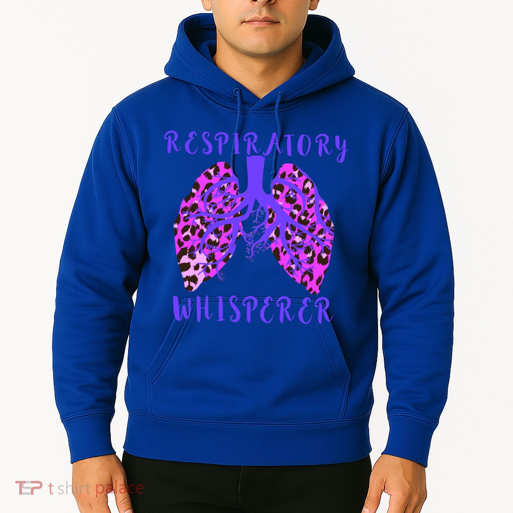 Respiratory Therapist Leopard Lung Whisperer Doctor Gift Hoodie