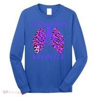 Respiratory Therapist Leopard Lung Whisperer Doctor Gift Long Sleeve Shirt thumb 0