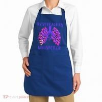 Respiratory Therapist Leopard Lung Whisperer Doctor Gift Apron thumb 2