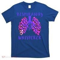 Respiratory Therapist Leopard Lung Whisperer Doctor Gift T-Shirt thumb 0