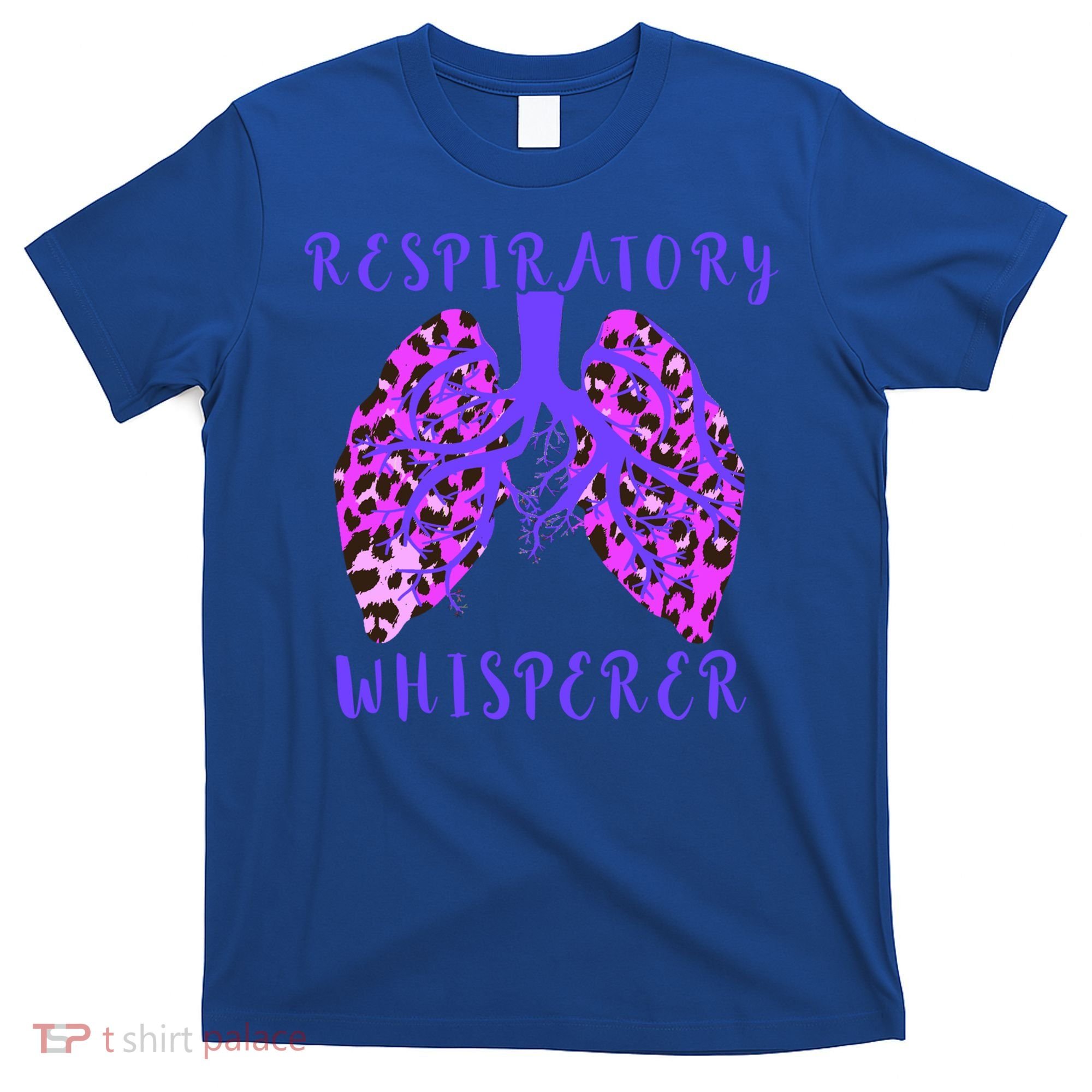 Respiratory Therapist Leopard Lung Whisperer Doctor Gift T-Shirt