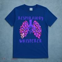 Respiratory Therapist Leopard Lung Whisperer Doctor Gift T-Shirt thumb 5