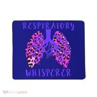 Respiratory Therapist Leopard Lung Whisperer Doctor Gift Mousepad thumb 0