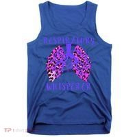 Respiratory Therapist Leopard Lung Whisperer Doctor Gift Tank Top thumb 0