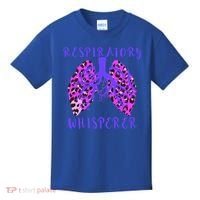 Respiratory Therapist Leopard Lung Whisperer Doctor Gift Kids T-Shirt thumb 0