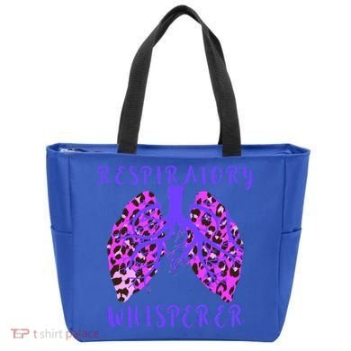 Respiratory Therapist Leopard Lung Whisperer Doctor Gift Tote Bag