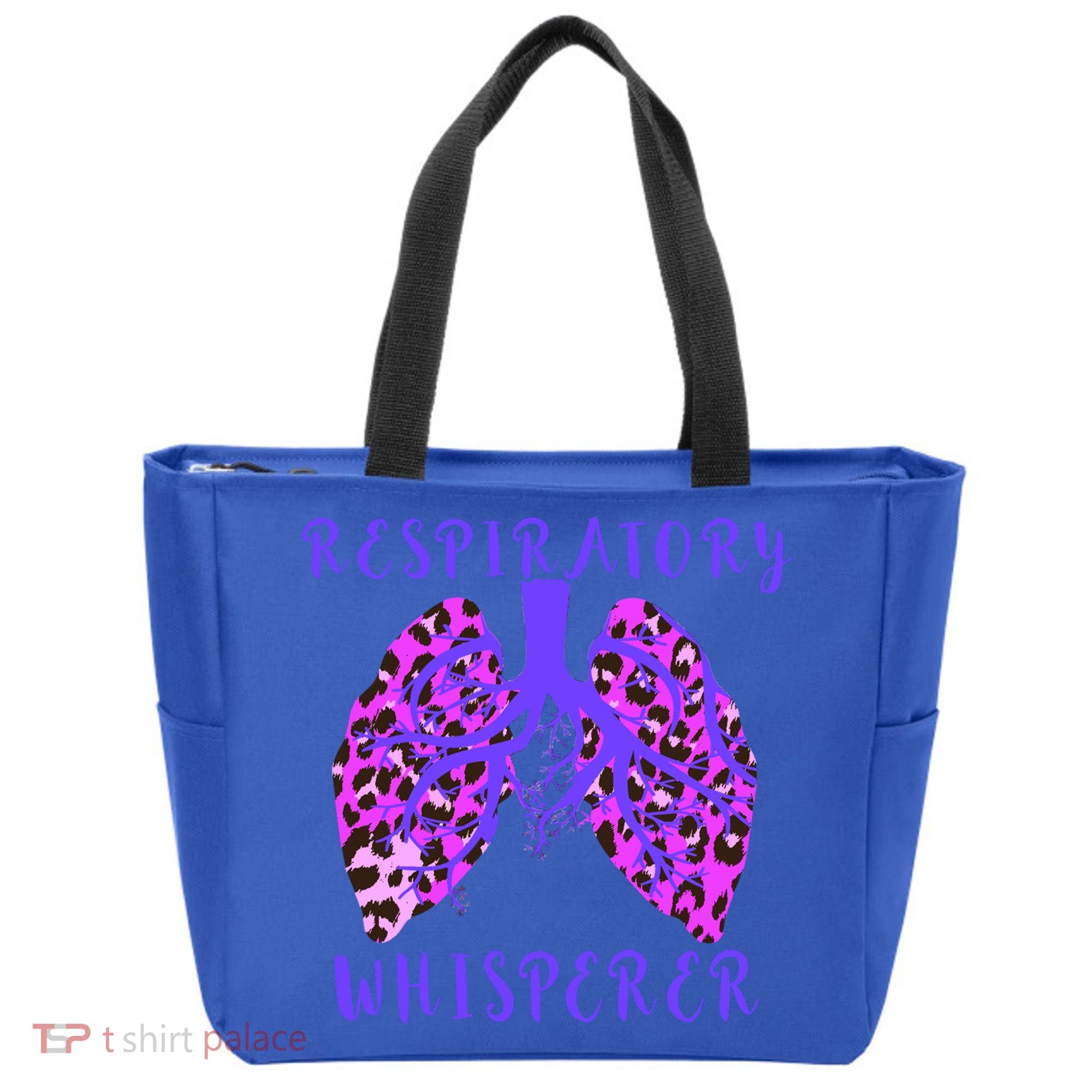 Respiratory Therapist Leopard Lung Whisperer Doctor Gift Tote Bag