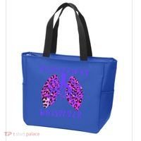 Respiratory Therapist Leopard Lung Whisperer Doctor Gift Tote Bag thumb 3