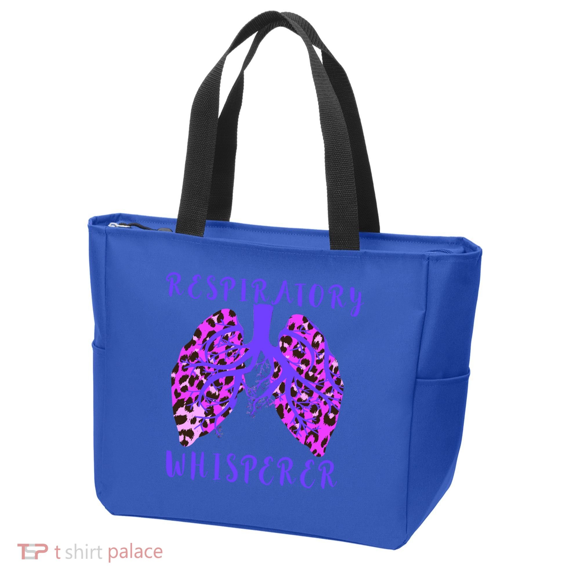 Respiratory Therapist Leopard Lung Whisperer Doctor Gift Tote Bag