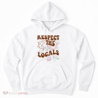 Respect The Locals Protect The Shark Save Our Oceans Retro Hoodie thumb 0