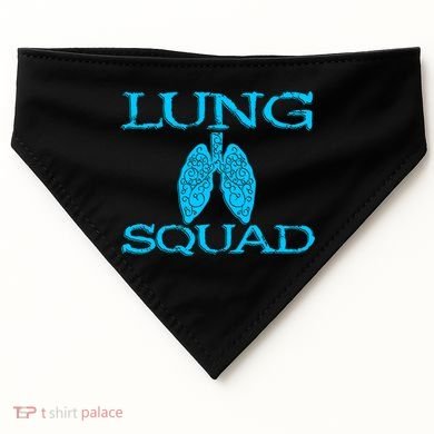 Respiratory Therapist Lung Squad Respiratory Therapy Team Gift USA-Made Doggie Bandana