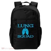 Respiratory Therapist Lung Squad Respiratory Therapy Team Gift Backpack thumb 0