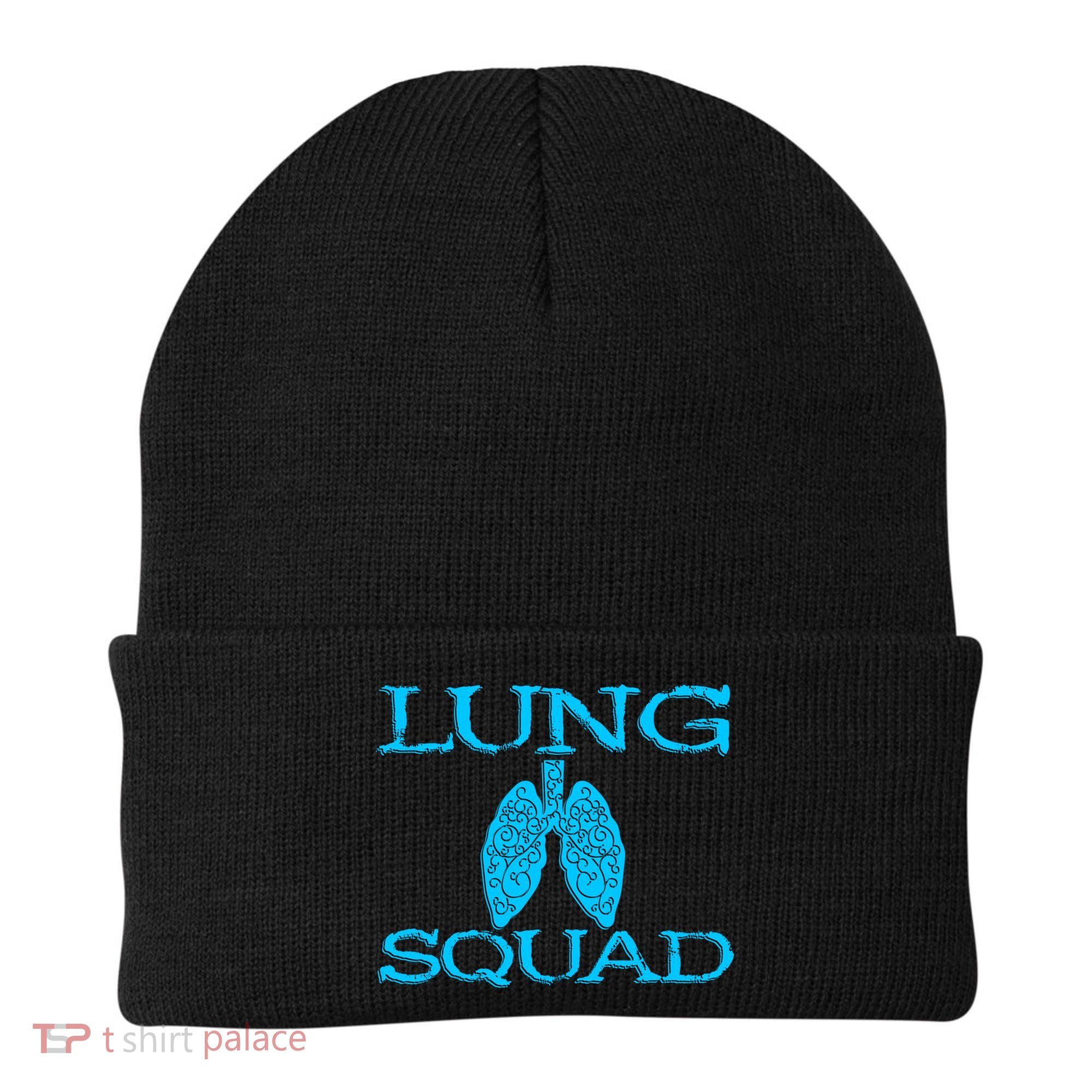 Respiratory Therapist Lung Squad Respiratory Therapy Team Gift Beanie
